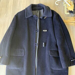Vintage Italian FODERA BEMBERG Wool Coat